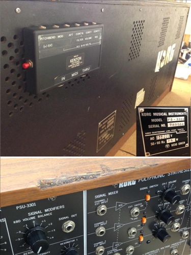 Korg-PS-3300,MIDI, RDJ says it has to go